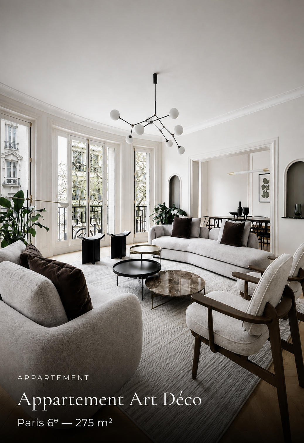 Appartement Art Déco — Paris 6ᵉ, 275 m²